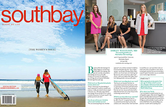 Manhattan Dermatology Press: Southbay Magazine September-October 2014